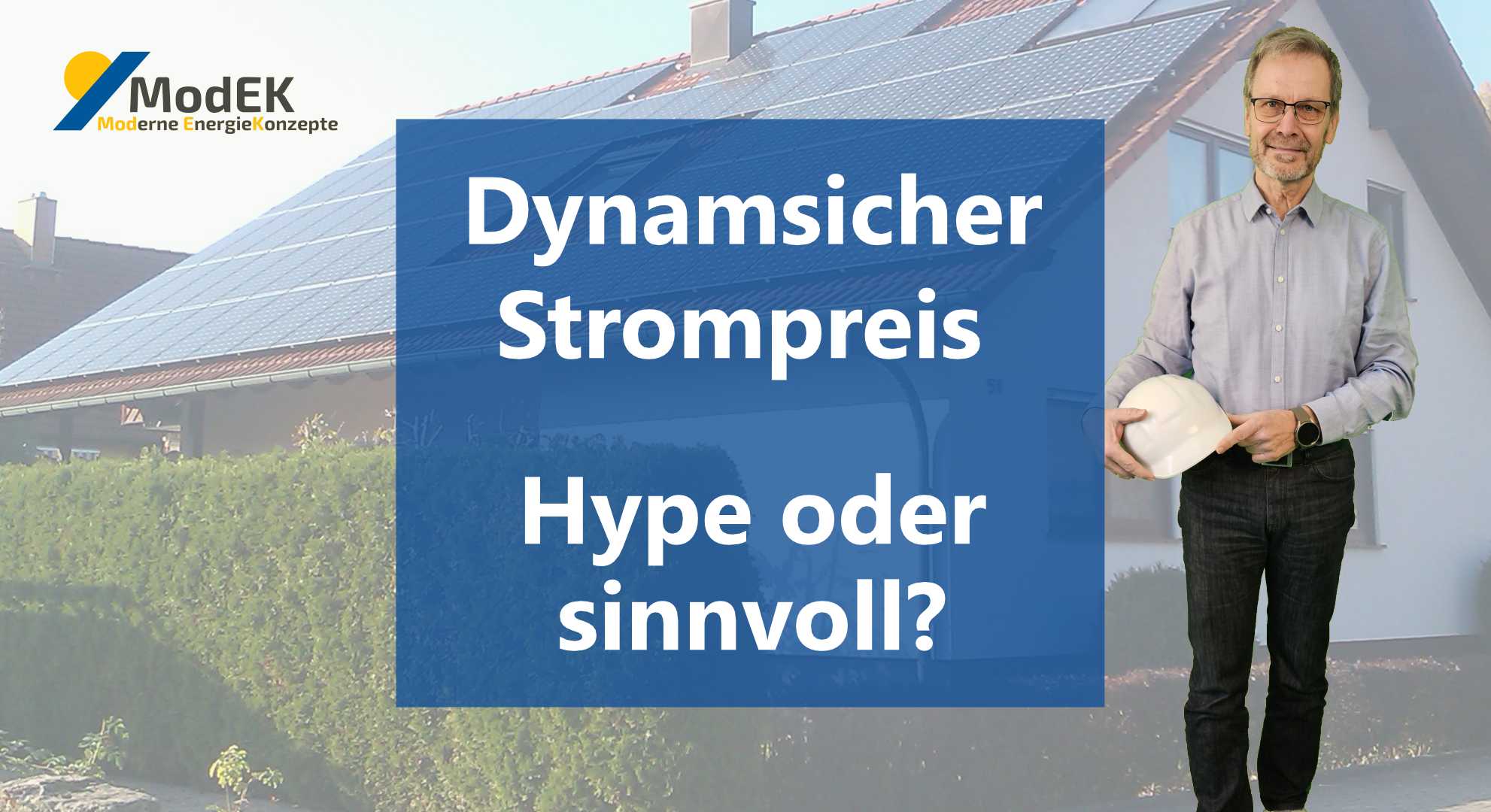 Dynamischer Strompreis - Hype oder sinnvoll ?