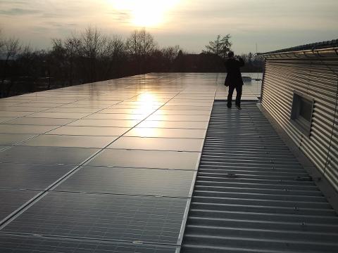 125kW-PV-Anlage im Psychiatrischen Zentrum Nordbaden.