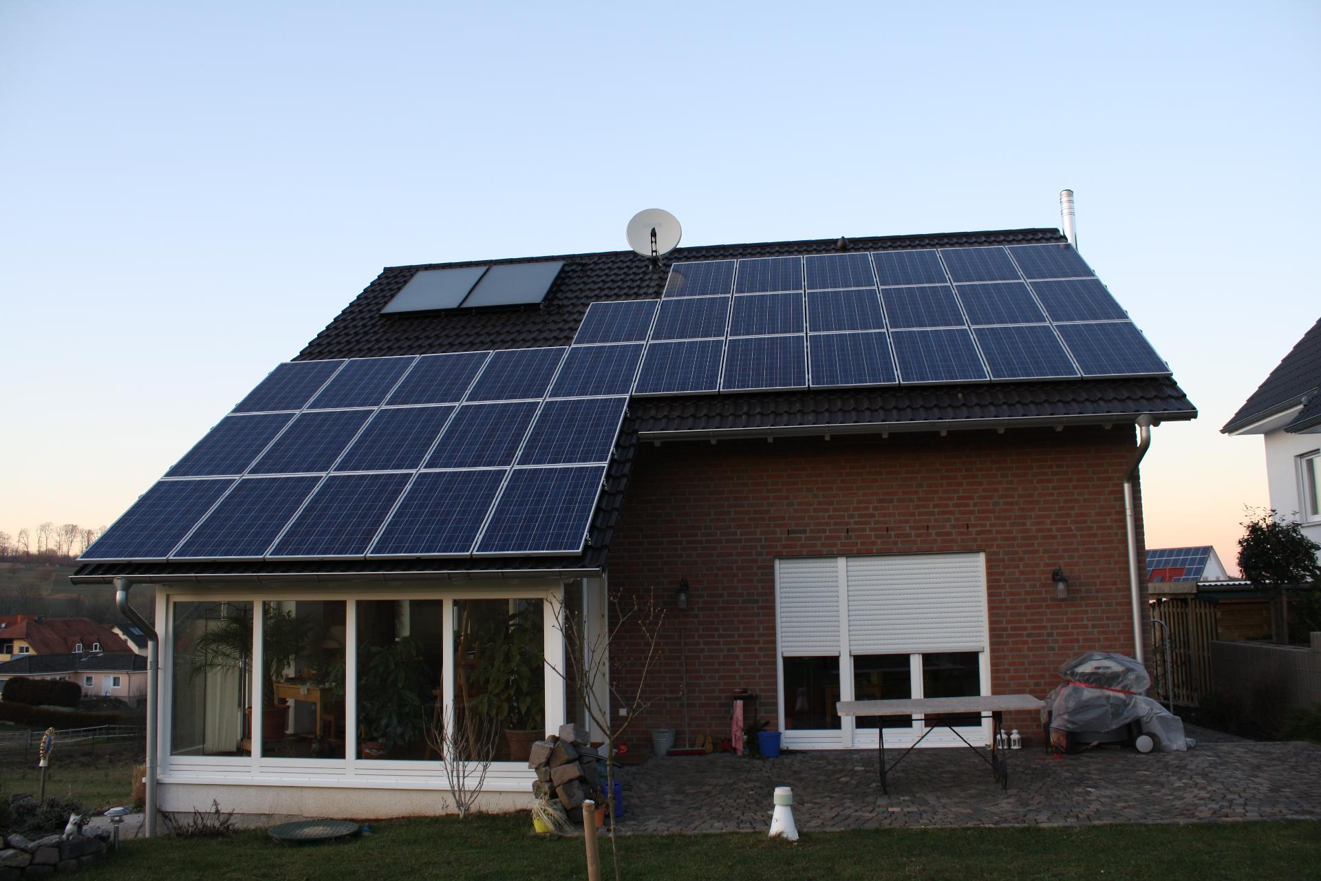 PV-Anlage mit 7,99 kWp der Fam. Weser in 75015 Bretten
